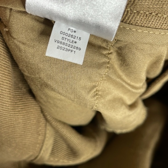 Vince | Women’s High Waisted Wide Leg Washed Thick Linen Blend Pants Size 6 - Picture 8 of 8